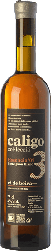 62,95 € Envío gratis | Vino Dulce DG Caligo Col·lecció 3 Sb Essència D.O. Penedès Cataluña España Sauvignon Botella 75 cl