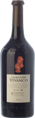 33,95 € Free Shipping | Red wine Vivanco Colección 4 Varietales Aged D.O.Ca. Rioja The Rioja Spain Tempranillo, Grenache, Graciano, Mazuelo Bottle 75 cl
