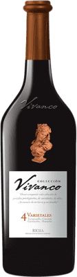 29,95 € Бесплатная доставка | Красное вино Vivanco Colección 4 Varietales старения D.O.Ca. Rioja Ла-Риоха Испания Tempranillo, Grenache, Graciano, Mazuelo бутылка 75 cl