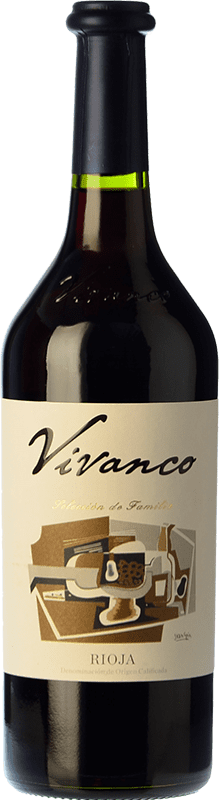 36,95 € Kostenloser Versand | Rotwein Vivanco Reserve — Gereift D.O.Ca. Rioja La Rioja Spanien Tempranillo, Graciano Magnumflasche 1,5 L