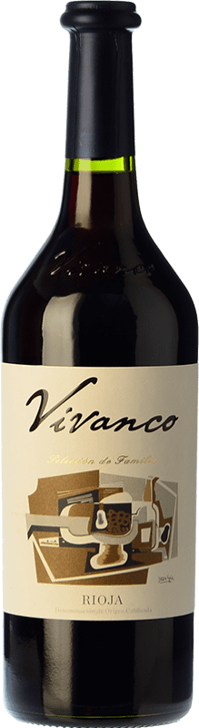 27,95 € 免费送货 | 红酒 Vivanco 预订 D.O.Ca. Rioja 拉里奥哈 西班牙 Tempranillo, Graciano 瓶子 Magnum 1,5 L