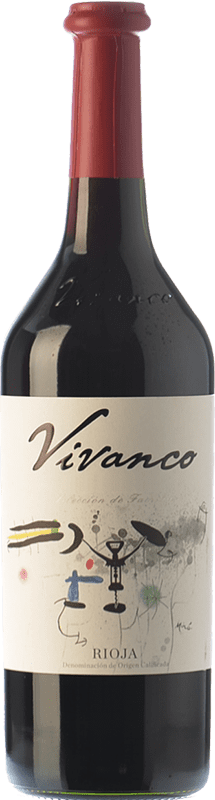 17,95 € Envio grátis | Vinho tinto Vivanco Crianza D.O.Ca. Rioja La Rioja Espanha Tempranillo Garrafa Magnum 1,5 L