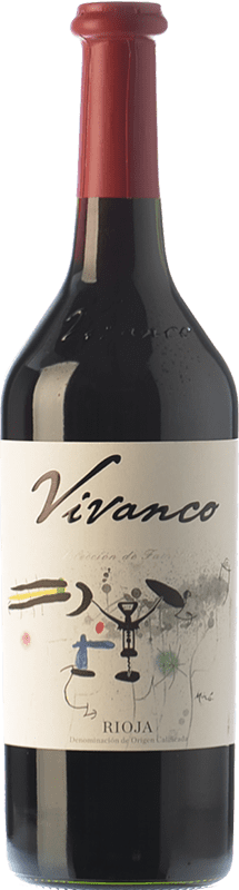 18,95 € 免费送货 | 红葡萄酒 Vivanco Crianza — 陈酿 D.O.Ca. Rioja 拉里奥哈 西班牙 Tempranillo — 丹魄 大瓶 — Magnum 1,5 L