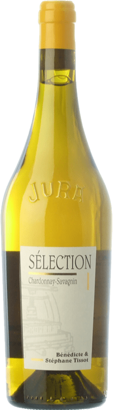 19,95 € Бесплатная доставка | Белое вино Tissot Chardonnay Selection старения I.G.P. Vin de Pays Jura Jura Франция Chardonnay, Savagnin бутылка 75 cl
