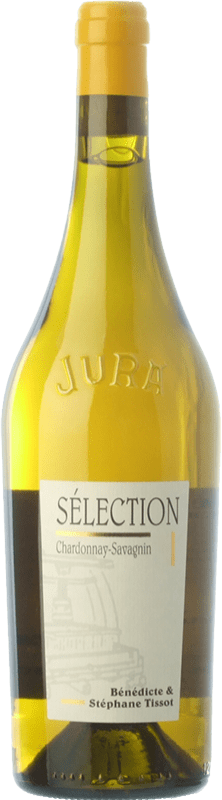 19,95 € Free Shipping | White wine Tissot Chardonnay Selection Aged I.G.P. Vin de Pays Jura Jura France Chardonnay Bottle 75 cl