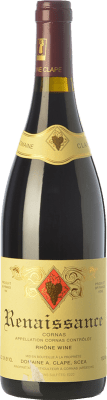 64,95 € Free Shipping | Red wine Auguste Clape Renaissance Aged A.O.C. Cornas Rhône France Syrah Bottle 75 cl