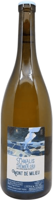62,95 € Бесплатная доставка | Белое вино De Moor Mont de Milieu 1er Cru A.O.C. Chablis Premier Cru Бургундия Франция Chardonnay бутылка 75 cl