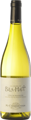 15,95 € Envio grátis | Vinho branco Bila-Haut Les Vignes Blanc A.O.C. Côtes du Roussillon Languedoque-Rossilhão França Grenache Branca, Grenache Cinza, Macabeo Garrafa 75 cl