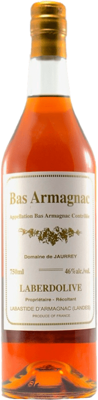 187,95 € Envio grátis | Armagnac Domaine de Jaurrey Laberdolive I.G.P. Bas Armagnac França Garrafa 70 cl