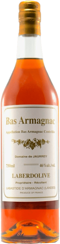 187,95 € Kostenloser Versand | Armagnac Domaine de Jaurrey Laberdolive I.G.P. Bas Armagnac Frankreich Flasche 70 cl