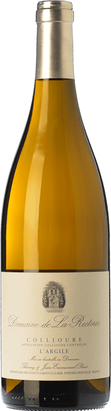 26,95 € Free Shipping | White wine Domaine de La Rectorie L'Argile Aged A.O.C. Collioure Languedoc-Roussillon France Grenache White, Grenache Grey Bottle 75 cl