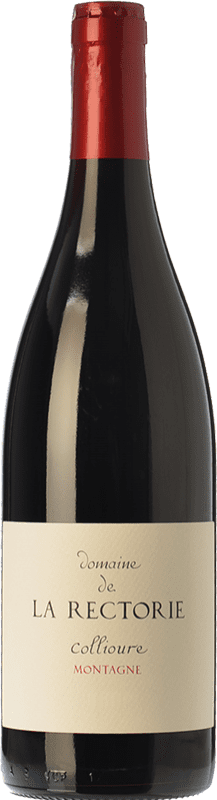 24,95 € Бесплатная доставка | Красное вино La Rectorie Montagne старения A.O.C. Collioure Лангедок-Руссильон Франция Grenache, Monastrell, Carignan, Counoise бутылка 75 cl