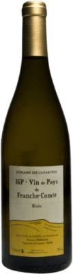 25,95 € Spedizione Gratuita | Vino bianco Domaine des Cavarodes Comté Blanc I.G.P. Vin de Pays Jura Jura Francia Chardonnay, Savagnin Bottiglia 75 cl