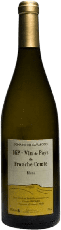 25,95 € Envio grátis | Vinho branco Domaine des Cavarodes Comté Blanc I.G.P. Vin de Pays Jura Jura França Chardonnay, Savagnin Garrafa 75 cl
