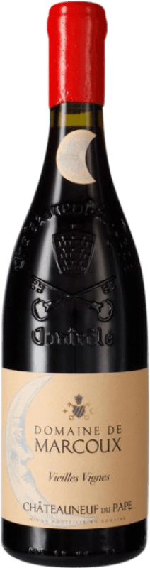 186,95 € 免费送货 | 红酒 Marcoux Vieilles Vignes 岁 A.O.C. Châteauneuf-du-Pape 罗纳 法国 Grenache 瓶子 75 cl