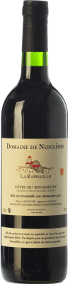 12,95 € 送料無料 | 赤ワイン Nidolères La Raphaëlle 若い A.O.C. Côtes du Roussillon ラングドックルシヨン フランス Monastrell ボトル 75 cl