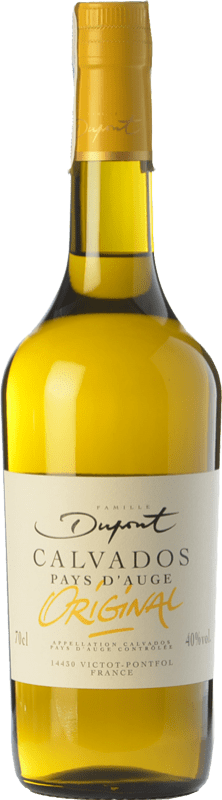 59,95 € Spedizione Gratuita | Calvados Dupont I.G.P. Calvados Pays d'Auge Francia Bottiglia 70 cl