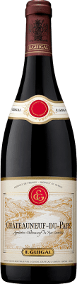 49,95 € Kostenloser Versand | Rotwein Domaine E. Guigal Rouge A.O.C. Châteauneuf-du-Pape Rhône Frankreich Syrah, Grenache, Monastrell Flasche 75 cl