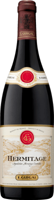 94,95 € Free Shipping | Red Wine Domaine E. Guigal Crianza — Aged A.O.C. Hermitage Rhône France Syrah — Shiraz Bottle 75 cl
