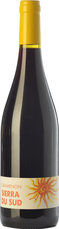 19,95 € Kostenloser Versand | Rotwein Gramenon Sierra du Sud Jung A.O.C. Côtes du Rhône Rhône Frankreich Syrah Flasche 75 cl
