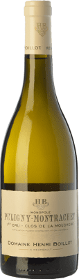 108,95 € Spedizione Gratuita | Vino Bianco Henri Boillot Clos de la Mouchère Crianza — Invecchiato in Botte A.O.C. Puligny-Montrachet Borgogna Francia Chardonnay Bottiglia 75 cl