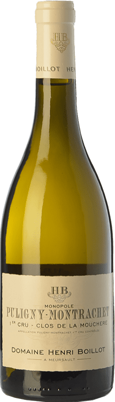 108,95 € Kostenloser Versand | Weißwein Henri Boillot Clos de la Mouchère Crianza — Kurze Fassreifung A.O.C. Puligny-Montrachet Burgund Frankreich Chardonnay Flasche 75 cl