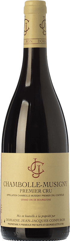 214,95 € Kostenloser Versand | Rotwein Confuron Chambolle-Musigny Premier Cru Alterung A.O.C. Bourgogne Burgund Frankreich Pinot Schwarz Flasche 75 cl