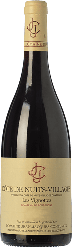 37,95 € 免费送货 | 红酒 Confuron Côte de Nuits V. Les Vignottes 岁 A.O.C. Bourgogne 勃艮第 法国 Pinot Black 瓶子 75 cl