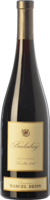 67,95 € Kostenloser Versand | Rotwein Marcel Deiss Burlenberg La Colline Brûlée Jung A.O.C. Alsace Elsass Frankreich Spätburgunder, Bastardo Flasche 75 cl