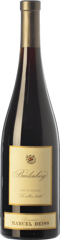 67,95 € Бесплатная доставка | Красное вино Marcel Deiss Burlenberg La Colline Brûlée Молодой A.O.C. Alsace Эльзас Франция Pinot Black, Bastardo бутылка 75 cl
