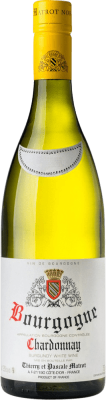 37,95 € Kostenloser Versand | Weißwein Domaine Matrot A.O.C. Bourgogne Burgund Frankreich Chardonnay Flasche 75 cl