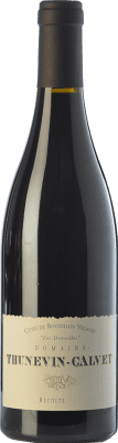21,95 € Free Shipping | Red wine Thunevin-Calvet Les Dentelles Crianza A.O.C. Côtes du Roussillon Villages Languedoc-Roussillon France Grenache, Carignan Bottle 75 cl