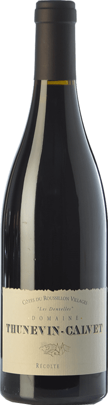 25,95 € Free Shipping | Red Wine Thunevin-Calvet Les Dentelles Villages Crianza — Aged A.O.C. Côtes du Roussillon Languedoc-Roussillon France Garnacha — Grenache, Cariñena — Carignan 75 cl