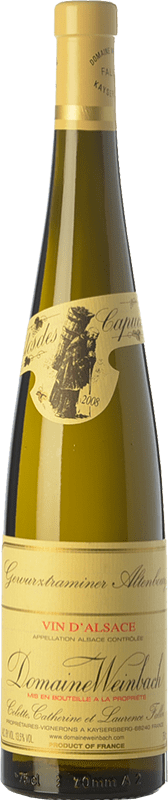 67,95 € 免费送货 | 白酒 Weinbach Altenbourg 岁 A.O.C. Alsace 阿尔萨斯 法国 Gewürztraminer 瓶子 75 cl