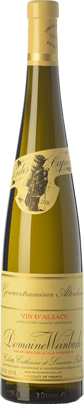 71,95 € Envío gratis | Vino blanco Domaine Weinbach Altenbourg Crianza A.O.C. Alsace Alsace Francia Gewürztraminer Botella 75 cl