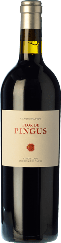 319,95 € Free Shipping | Red wine Dominio de Pingus Flor de Pingus Aged D.O. Ribera del Duero Castilla y León Spain Tempranillo Magnum Bottle 1,5 L