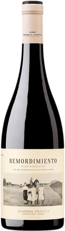 8,95 € Envoi gratuit | Vin rouge Cerrón Remordimiento tinto D.O. Jumilla Région de Murcie Espagne Syrah, Monastrell Bouteille 75 cl