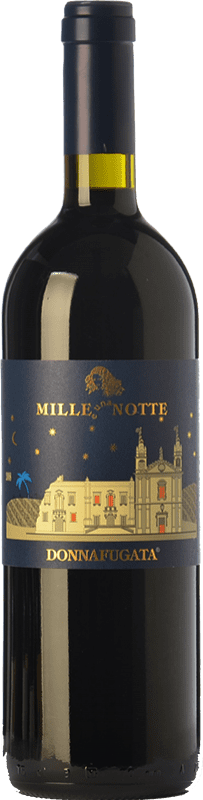 89,95 € Бесплатная доставка | Красное вино Donnafugata Mille e Una Notte D.O.C. Contessa Entellina Сицилия Италия Nero d'Avola бутылка 75 cl