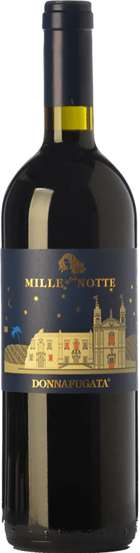 58,95 € Free Shipping | Red wine Donnafugata Mille e Una Notte D.O.C. Contessa Entellina Sicily Italy Nero d'Avola Magnum Bottle 1,5 L