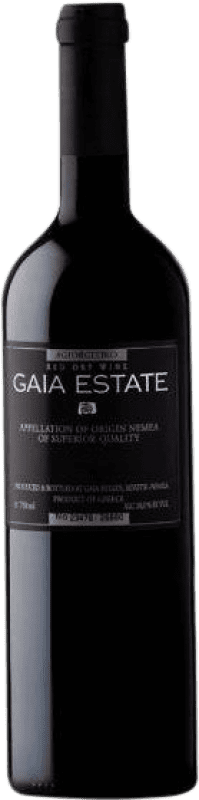 36,95 € Envío gratis | Vino tinto Gaia Nemea Red A.O.P. Neméa Peloponeso Grecia Mavro Botella 75 cl