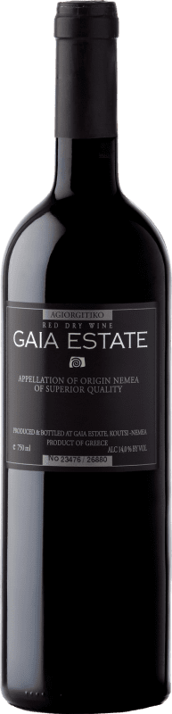 34,95 € Spedizione Gratuita | Vino Rosso Gaia Nemea A.O.P. Neméa Peloponeso Grecia Mavro 75 cl