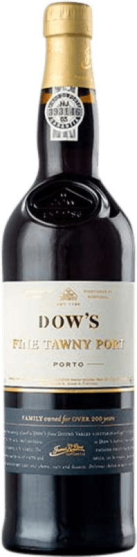 15,95 € Envio grátis | Vinho Generoso Fortificado Dow's Port Tawny I.G. Porto Porto Portugal Touriga Franca, Touriga Nacional, Tinta Roriz, Tinta Cão, Tinta Barroca Garrafa 75 cl