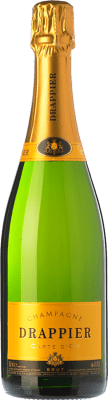 29,95 € 免费送货 | 白起泡酒 Drappier Carte d'Or 香槟 A.O.C. Champagne 香槟酒 法国 Pinot Black, Chardonnay, Pinot Meunier 瓶子 Jéroboam-双Magnum 3 L