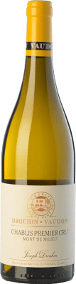 79,95 € Envio grátis | Vinho branco Joseph Drouhin Mont de Milieu A.O.C. Chablis Borgonha França Chardonnay Biológico Garrafa 75 cl
