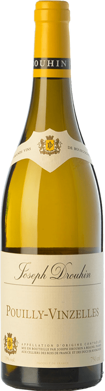 53,95 € Бесплатная доставка | Белое вино Joseph Drouhin Crianza — Крианса A.O.C. Pouilly-Vinzelles Бургундия Франция Chardonnay — Шардоне Бутылка 75 cl