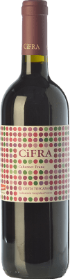44,95 € Free Shipping | Red wine Duemani Cifra I.G.T. Costa Toscana Tuscany Italy Cabernet Franc Bottle 75 cl