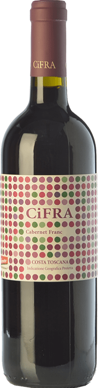 29,95 € Free Shipping | Red wine Duemani Cifra I.G.T. Costa Toscana Tuscany Italy Cabernet Franc Bottle 75 cl