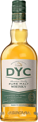 17,95 € Envio grátis | Whisky Single Malt DYC Pure Malt Espanha Garrafa 70 cl