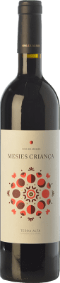 14,95 € Kostenloser Versand | Rotwein Ecovitres Mesies Criança Alterung D.O. Terra Alta Katalonien Spanien Syrah, Grenache, Cabernet Sauvignon, Carignan Ökologisch Flasche 75 cl