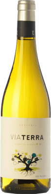 10,95 € Envío gratis | Vino blanco Edetària Via Terra Blanc D.O. Terra Alta Cataluña España Garnacha Blanca Botella 75 cl